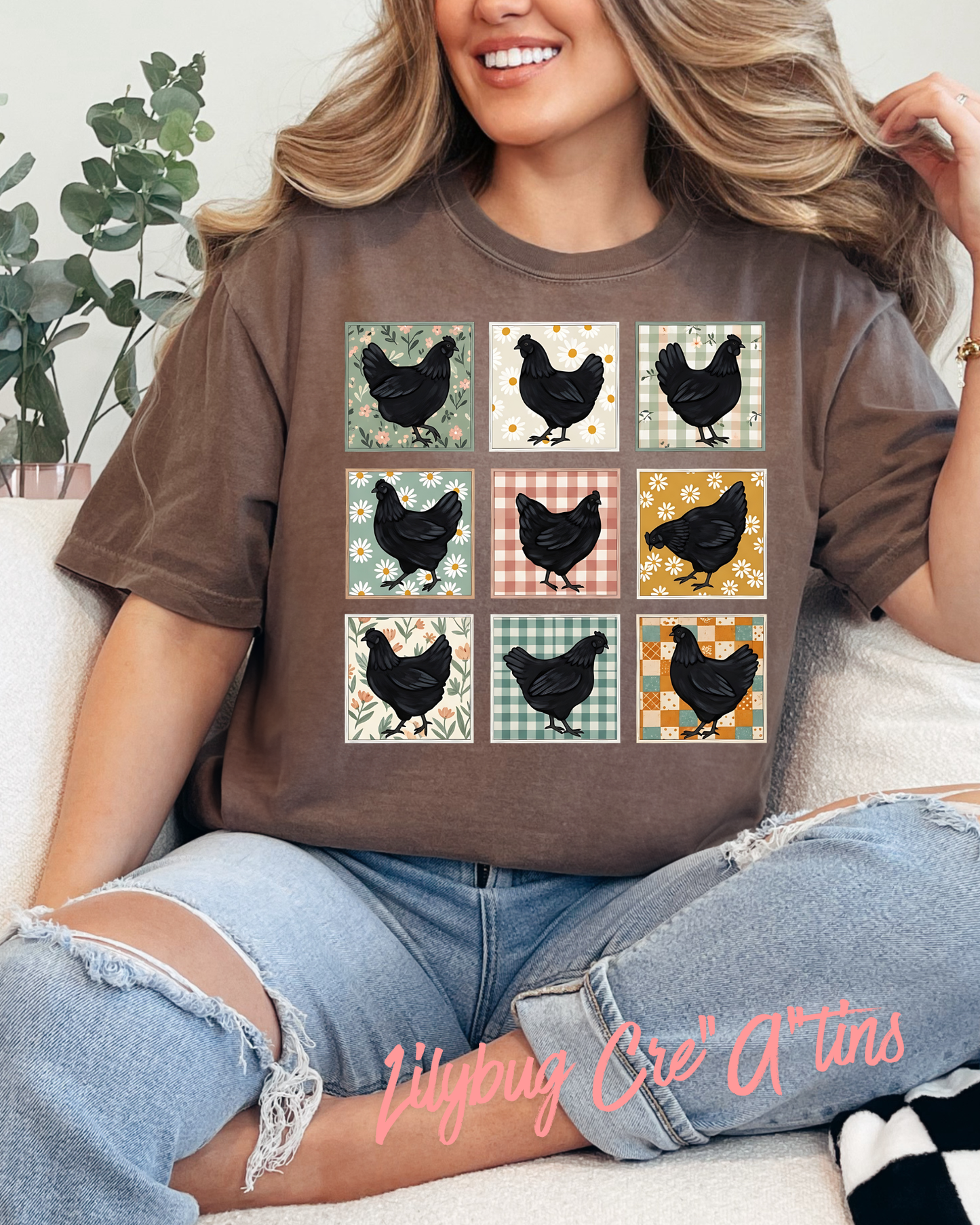 Retro Chicken t-shirt