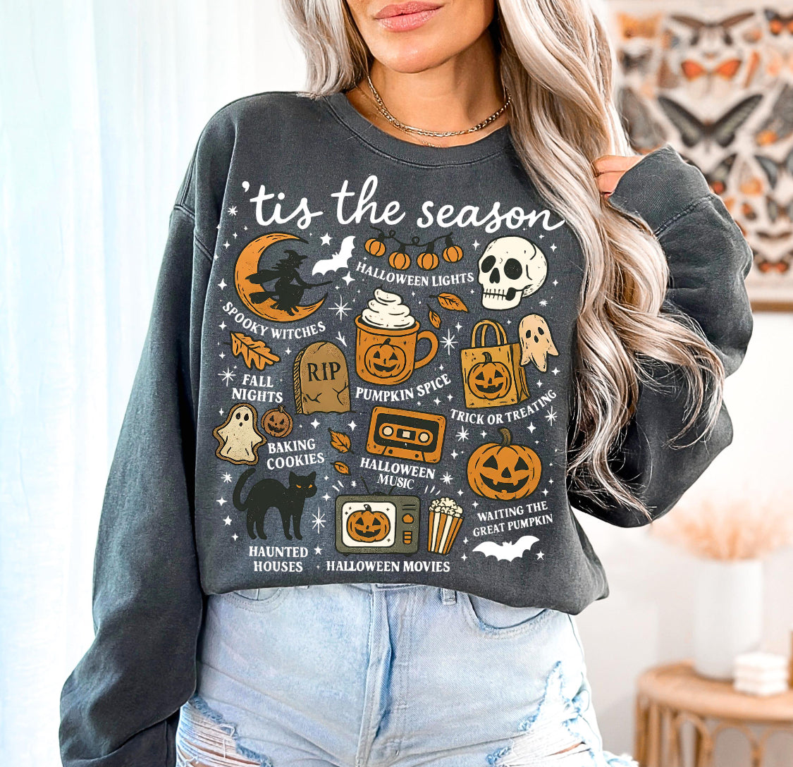 Halloween Doodles Crewneck