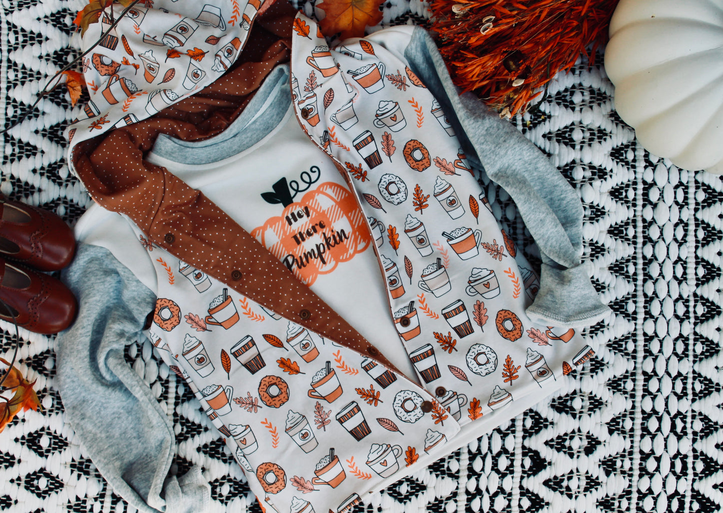 Fall Vest and Sweatshirt Set (Pre-Order)