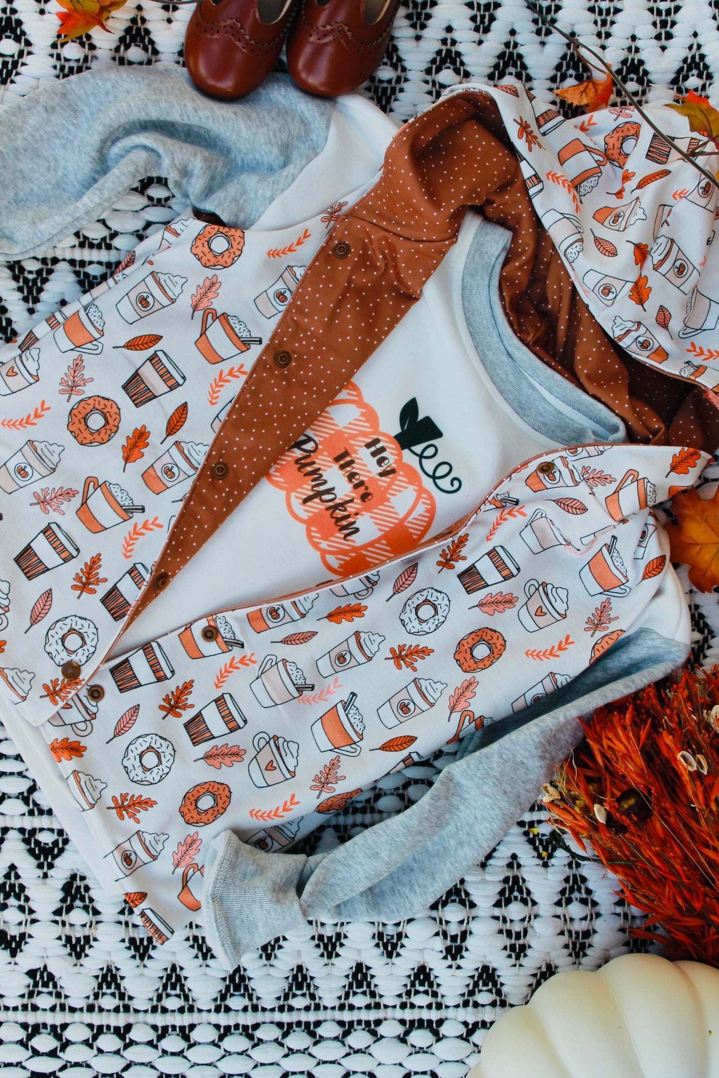 Fall Vest and Sweatshirt Set (Pre-Order)