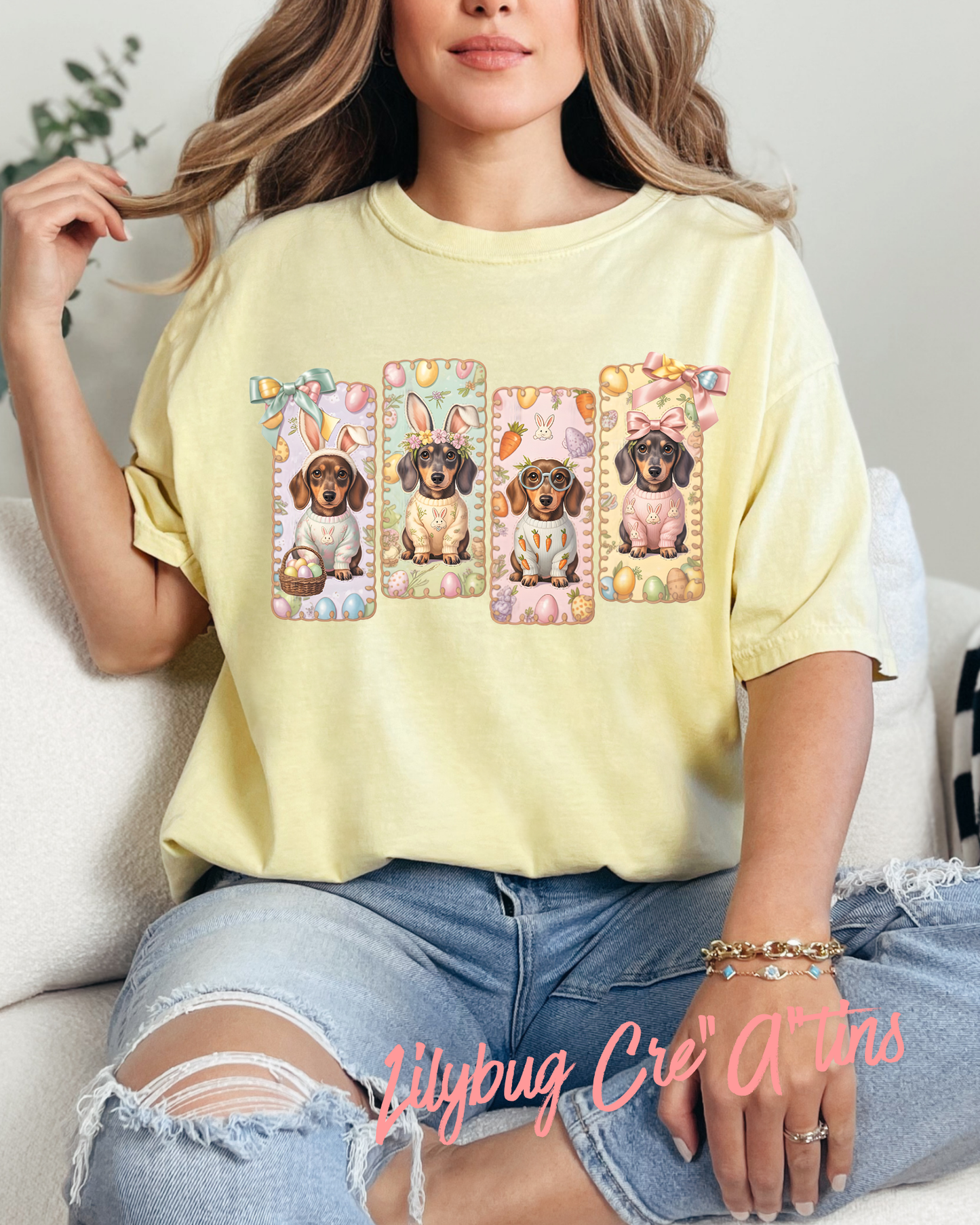 Easter Dachshund T-shirt