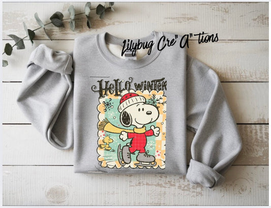 Hello Winter Snoopy