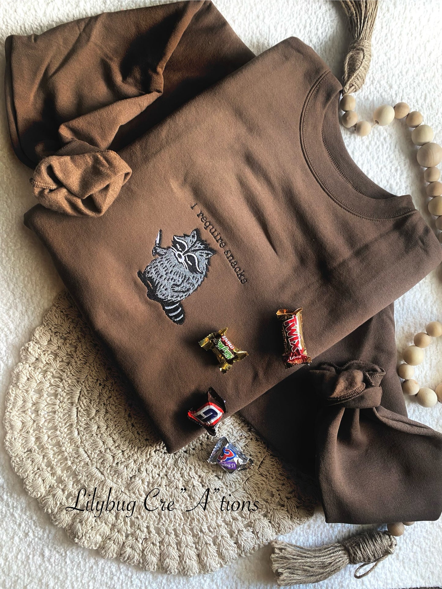 I Require Snacks Crewneck