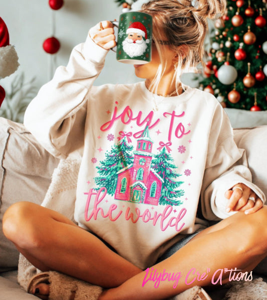 Joy To The World crewneck