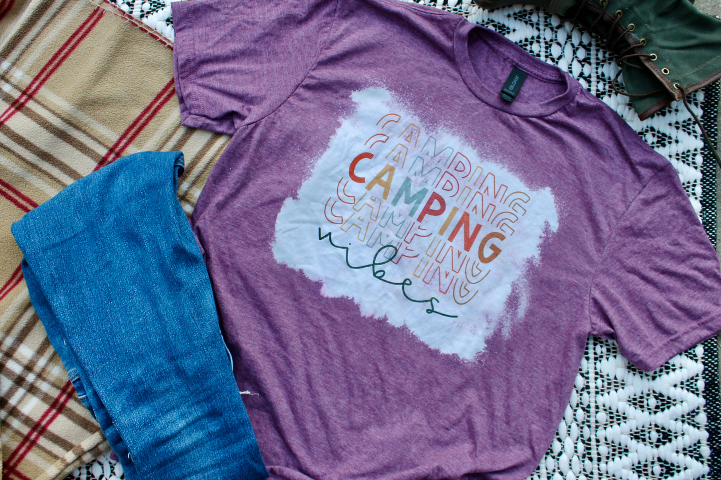 Camping Vibes tee