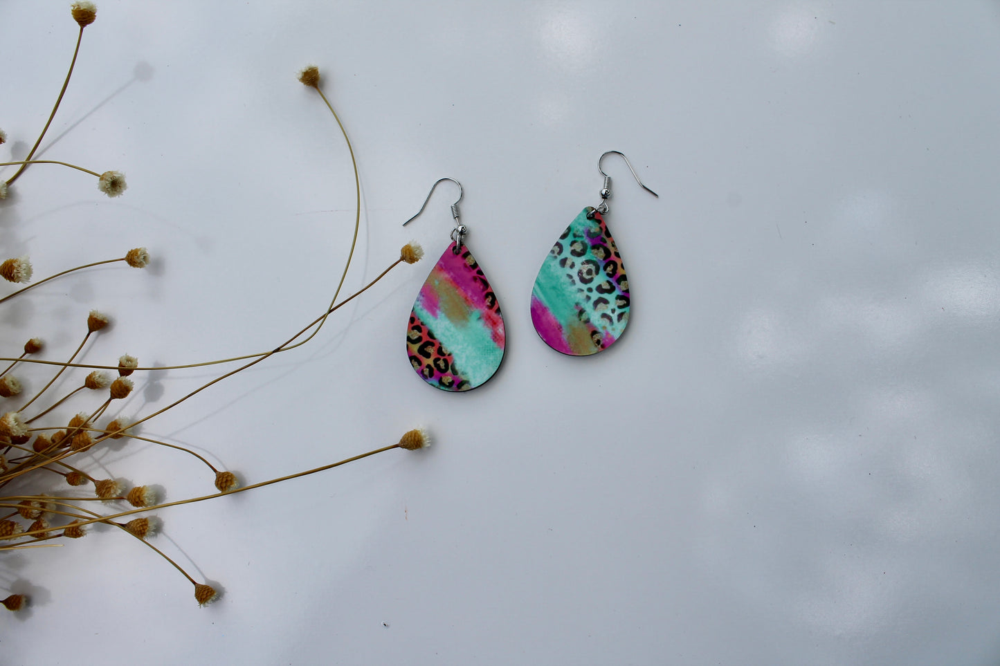 Leopard Print Earrings