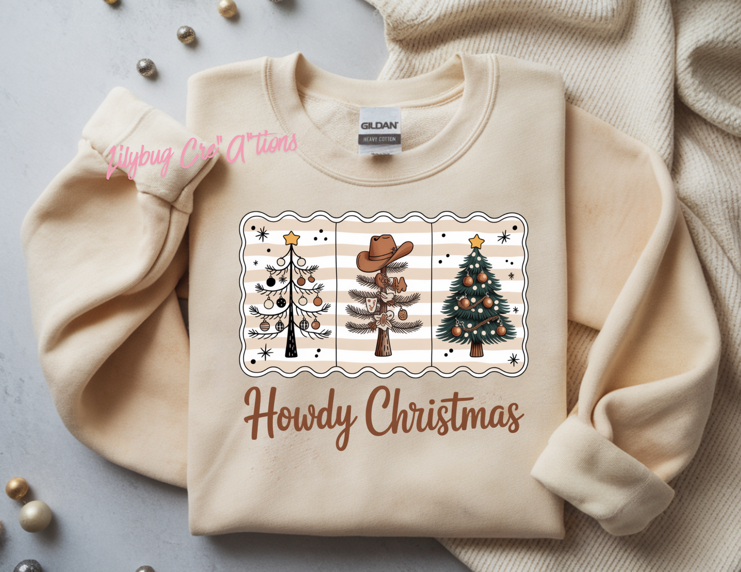 Howdy Christmas Crewneck