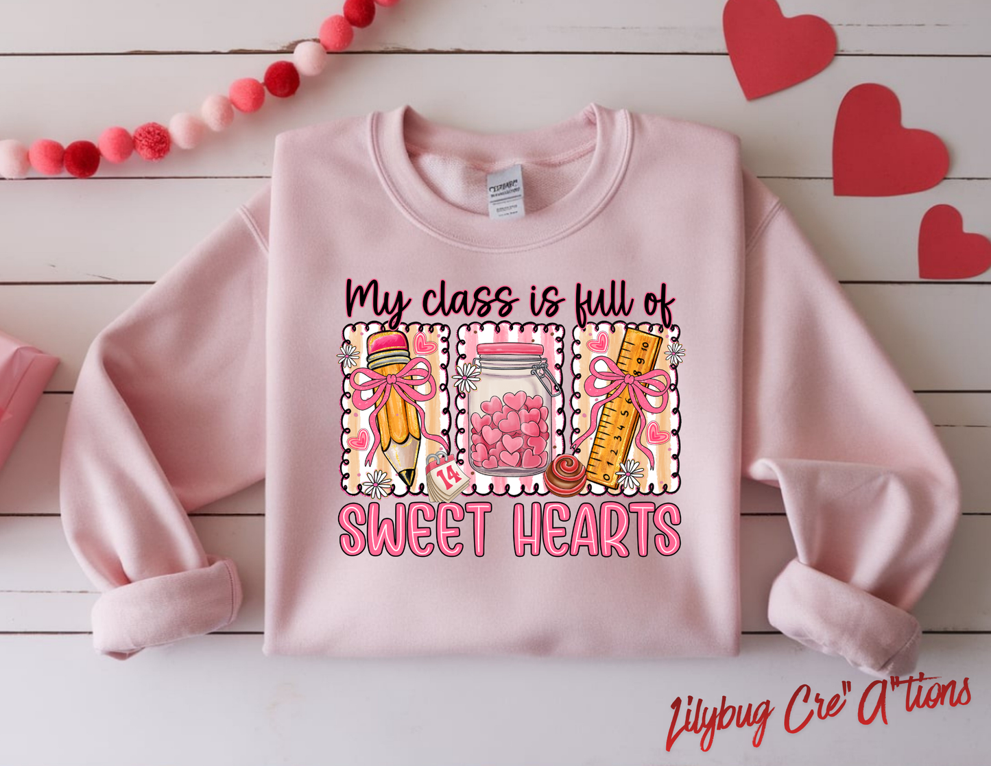 Teacher Valentine's Crewneck