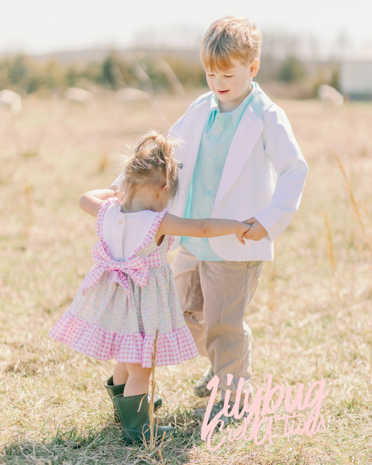 Boys Spring Linen Blazer