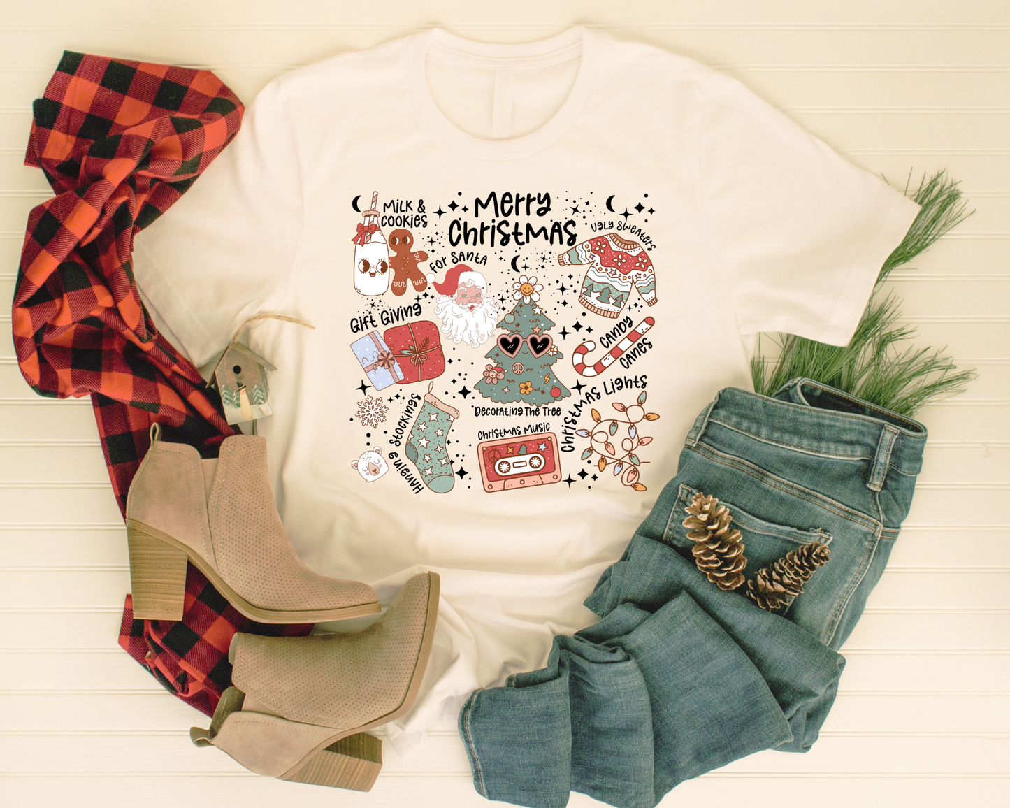 Christmas Favorites Tee (TAT 7-10 days)