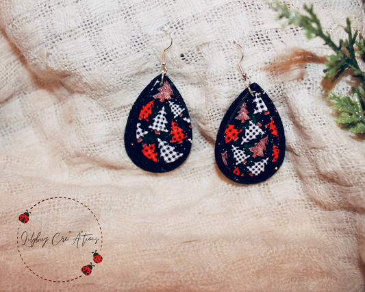 Winter Tree Earrings