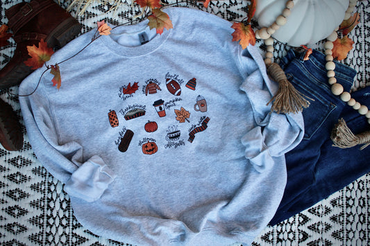 Favorite things about Fall Sweatshirt