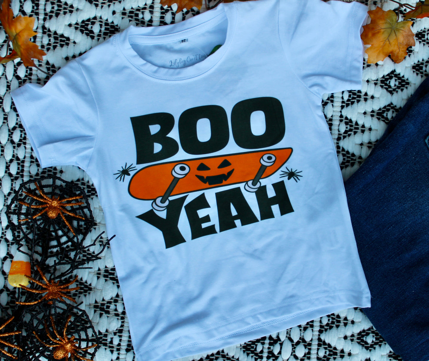 Boo Yeah kids tee