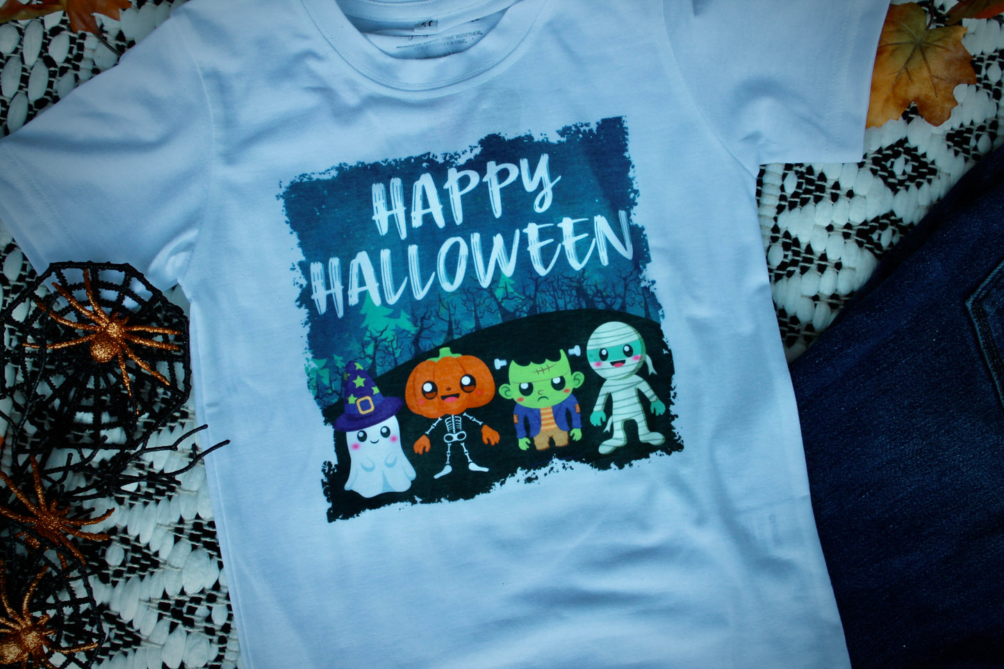 Happy Halloween kids tee