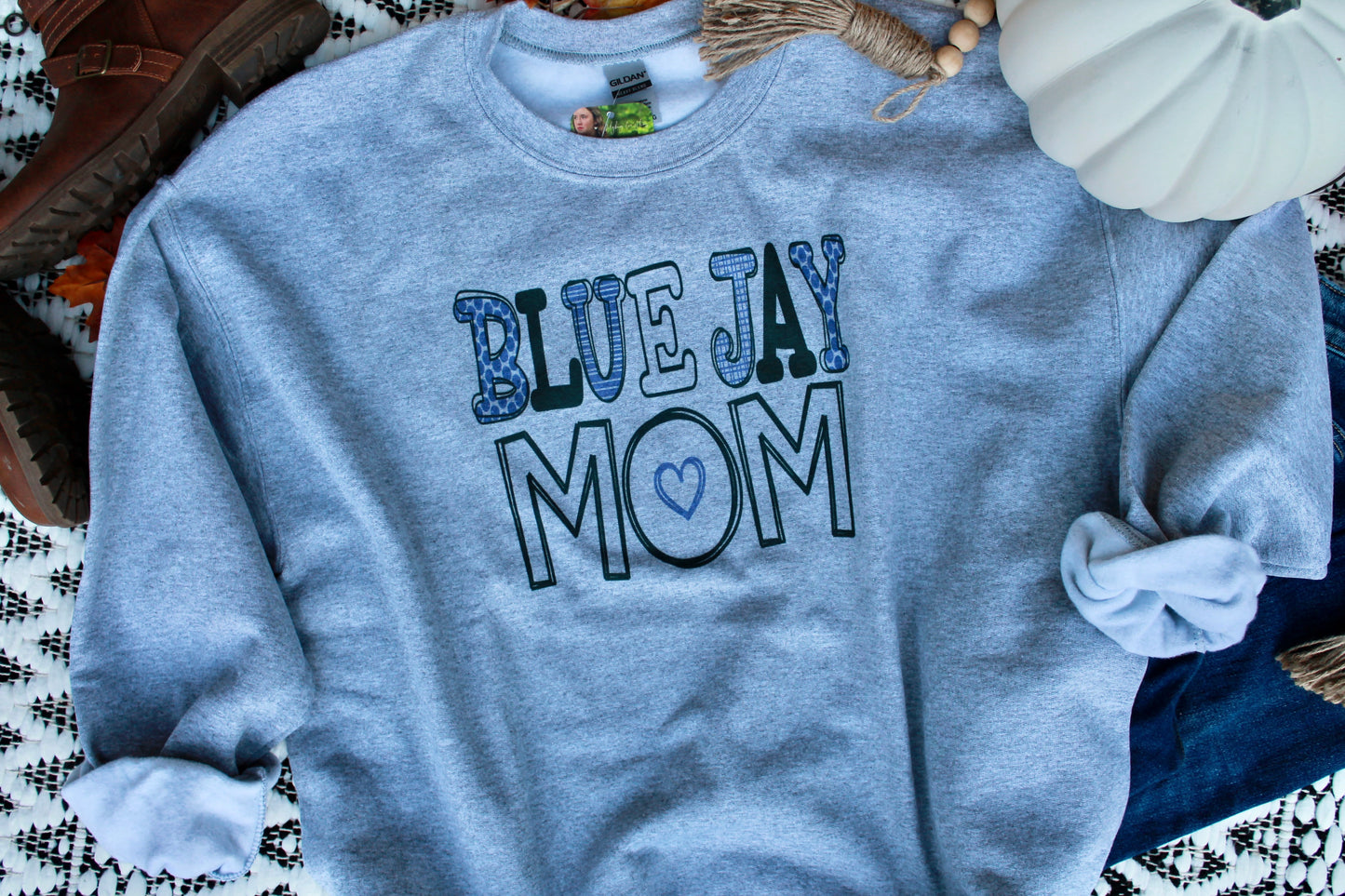 Blue Jay Mom sweatshirt