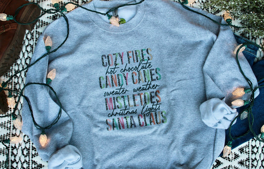 Christmas Saying's Sweatshirt