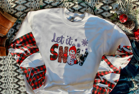 Let it Snow Graphic Sweatshirt