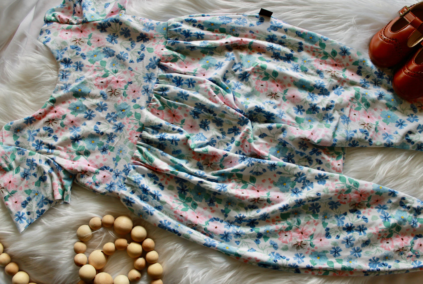 floral meadow romper