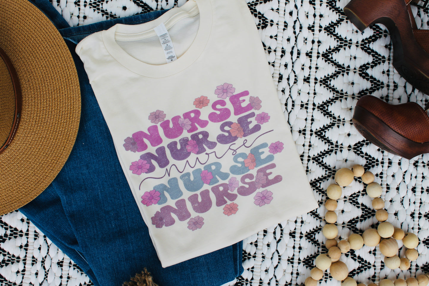 Nurse graphic tee