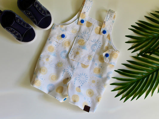 "Little Mister Sunshine" shortalls