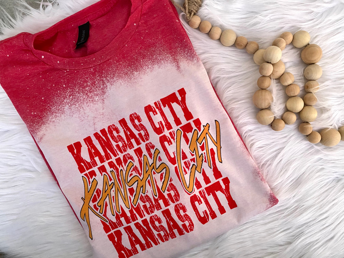 Kansas City Bleached tee