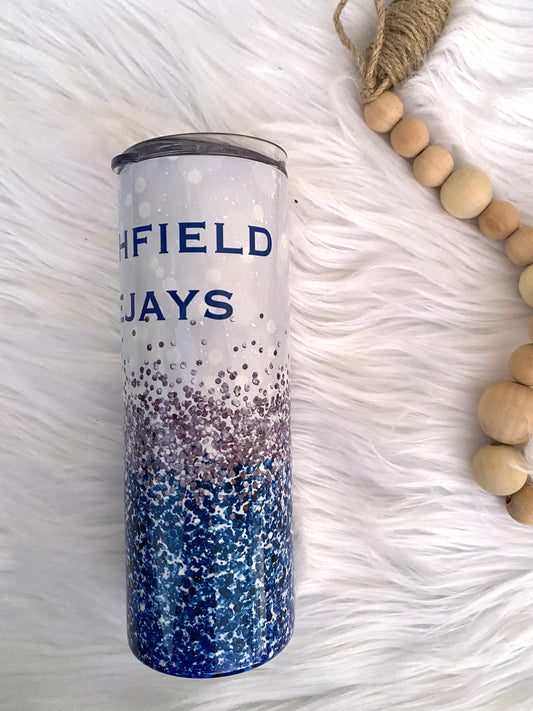 Marshfield Bluejays Tumbler