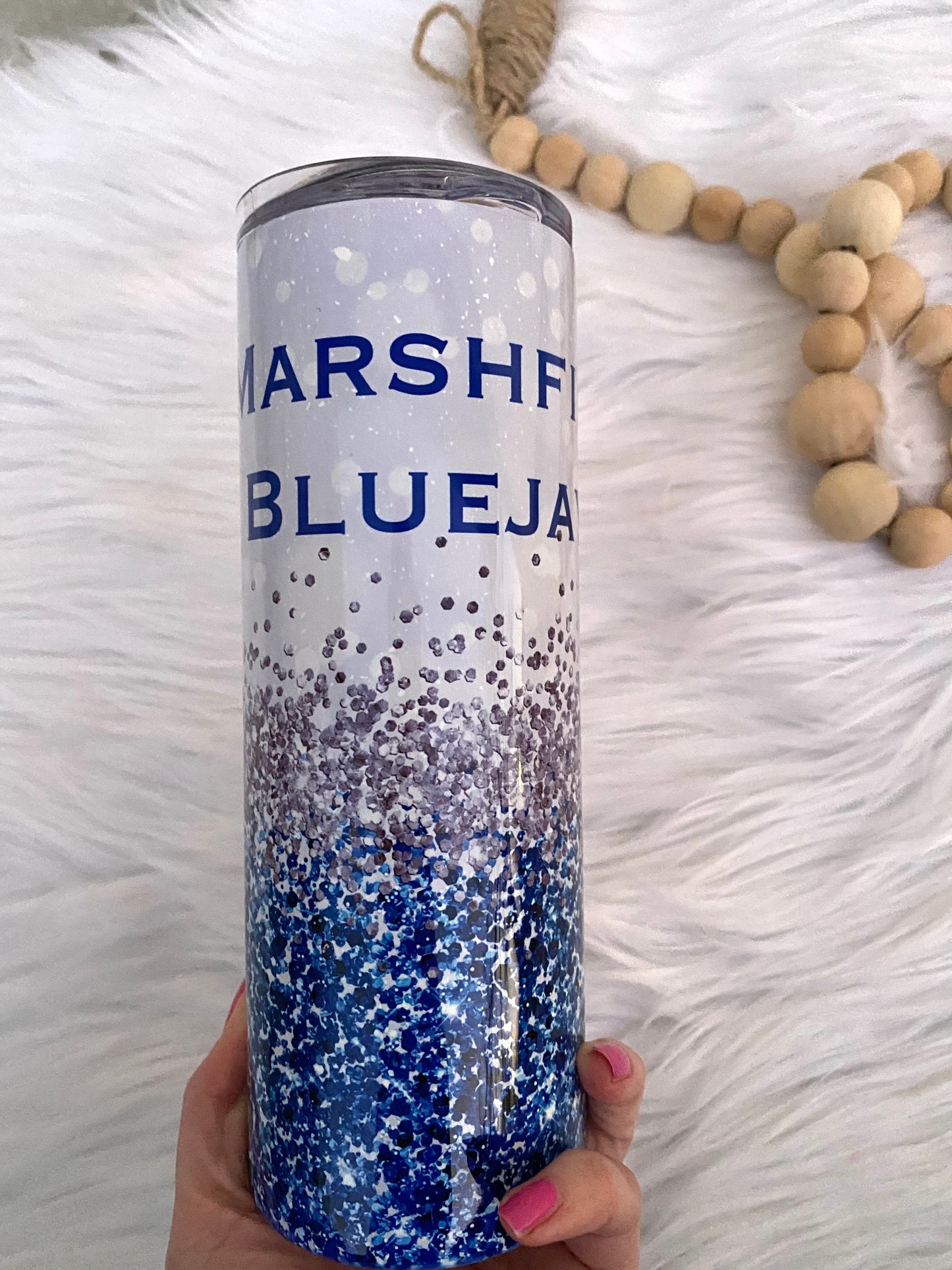 Marshfield Bluejays Tumbler